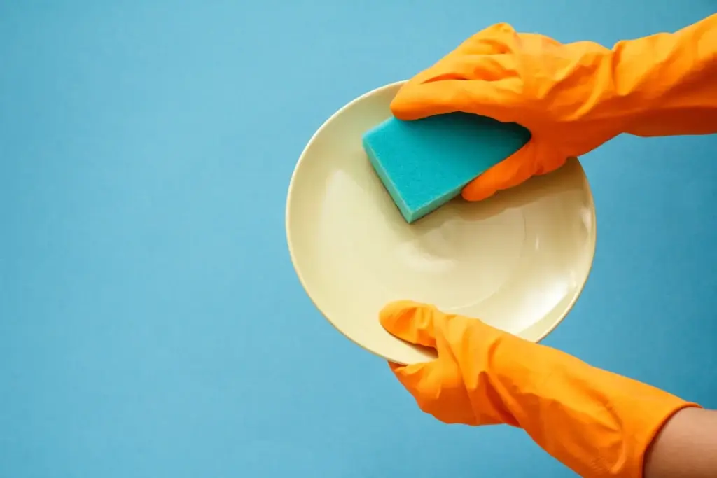 Clean Stained Tupperware