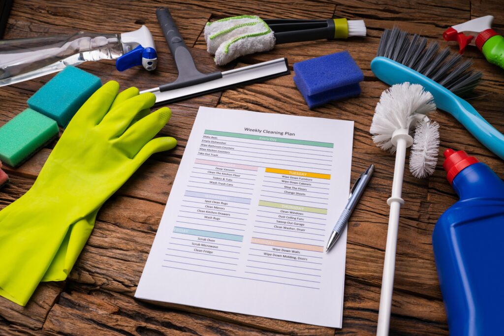Fall Cleaning Checklist